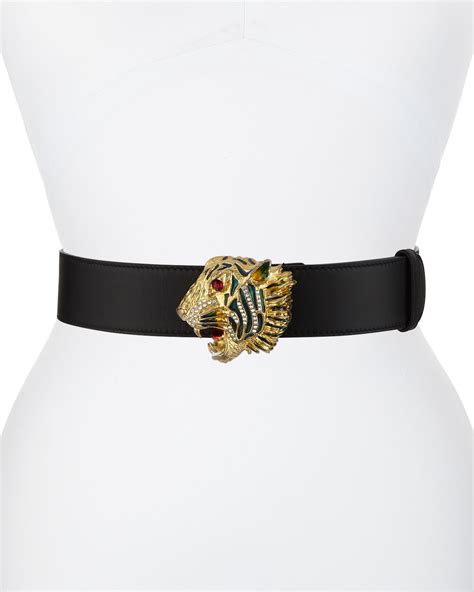 gucci g buckle belt|Gucci belt with tiger buckle.